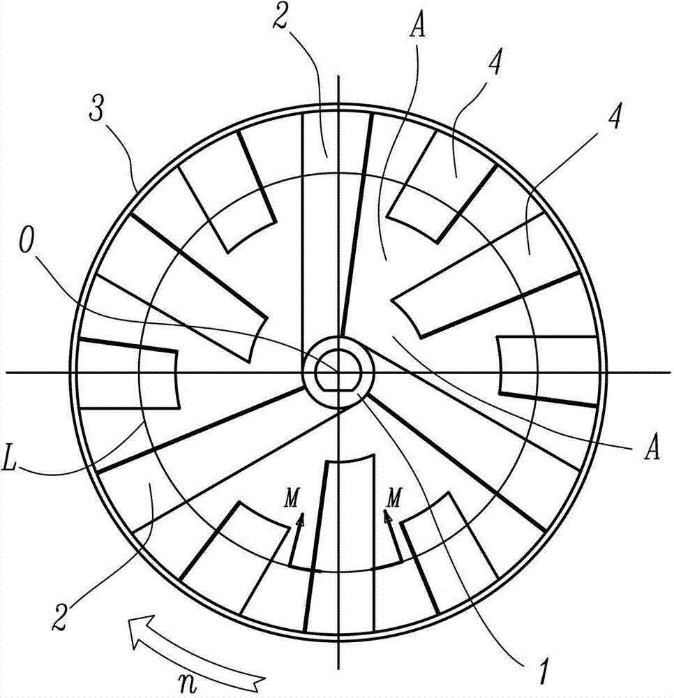 Axial flow type fluid driving device
