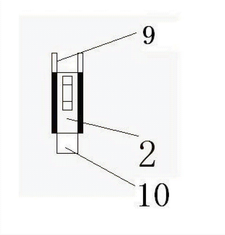 Soil taking device and soil taking method of starting side opening of movable doorseal