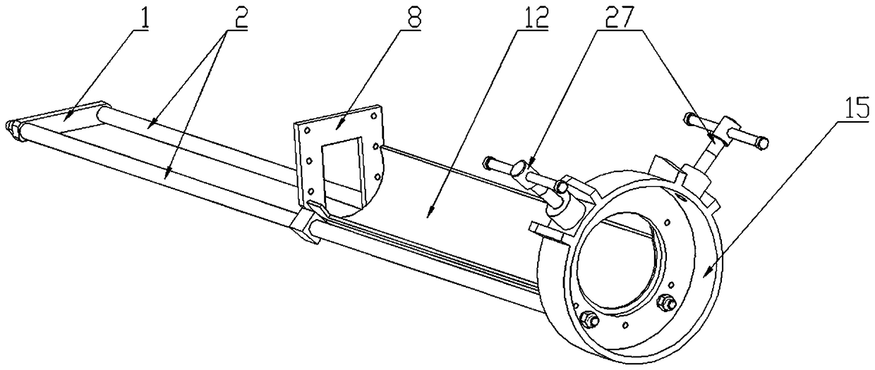 A pipe flash butt welding rotary mechanical internal slag removal system