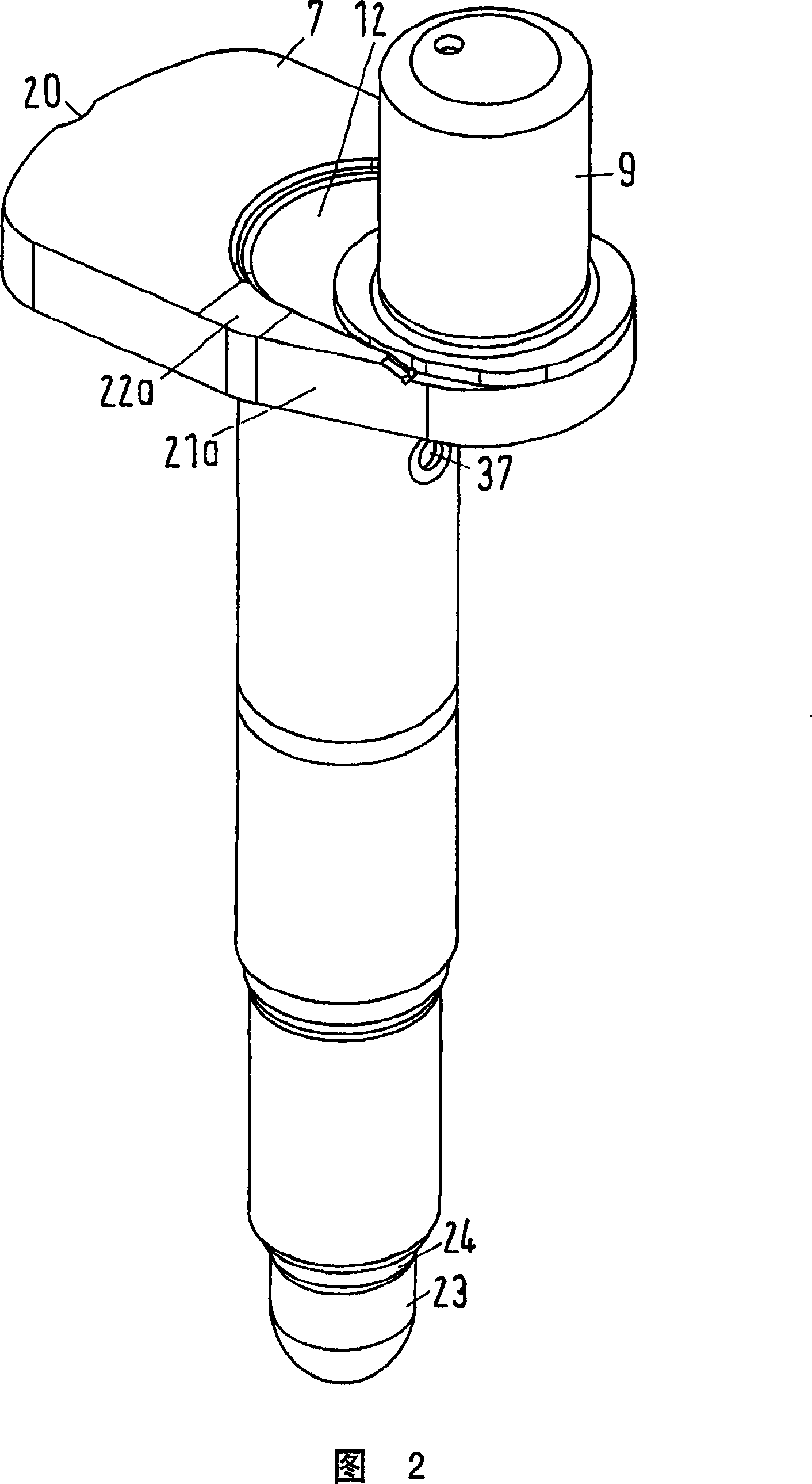 Compressor crankshaft, particularly refrigerant compressor crankshaft, and method for grinding such a crankshaft