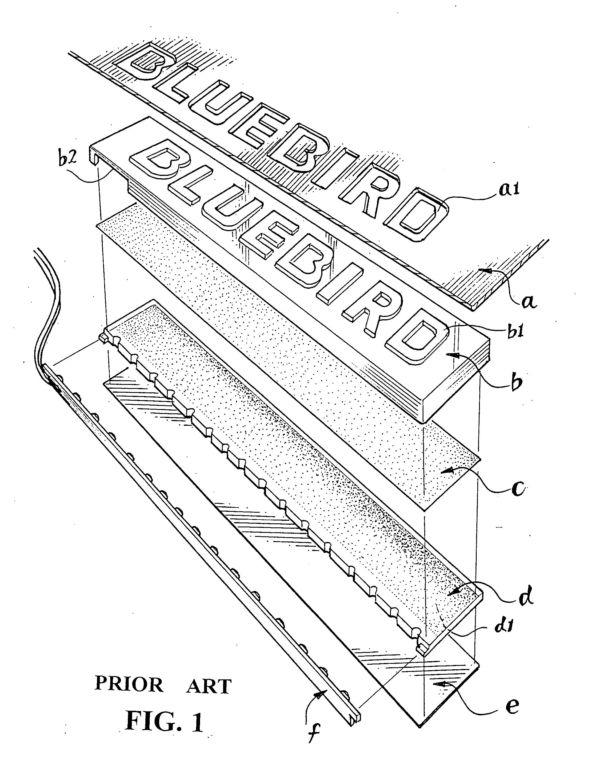 Light-Guiding structure for floor-pan edge of a car