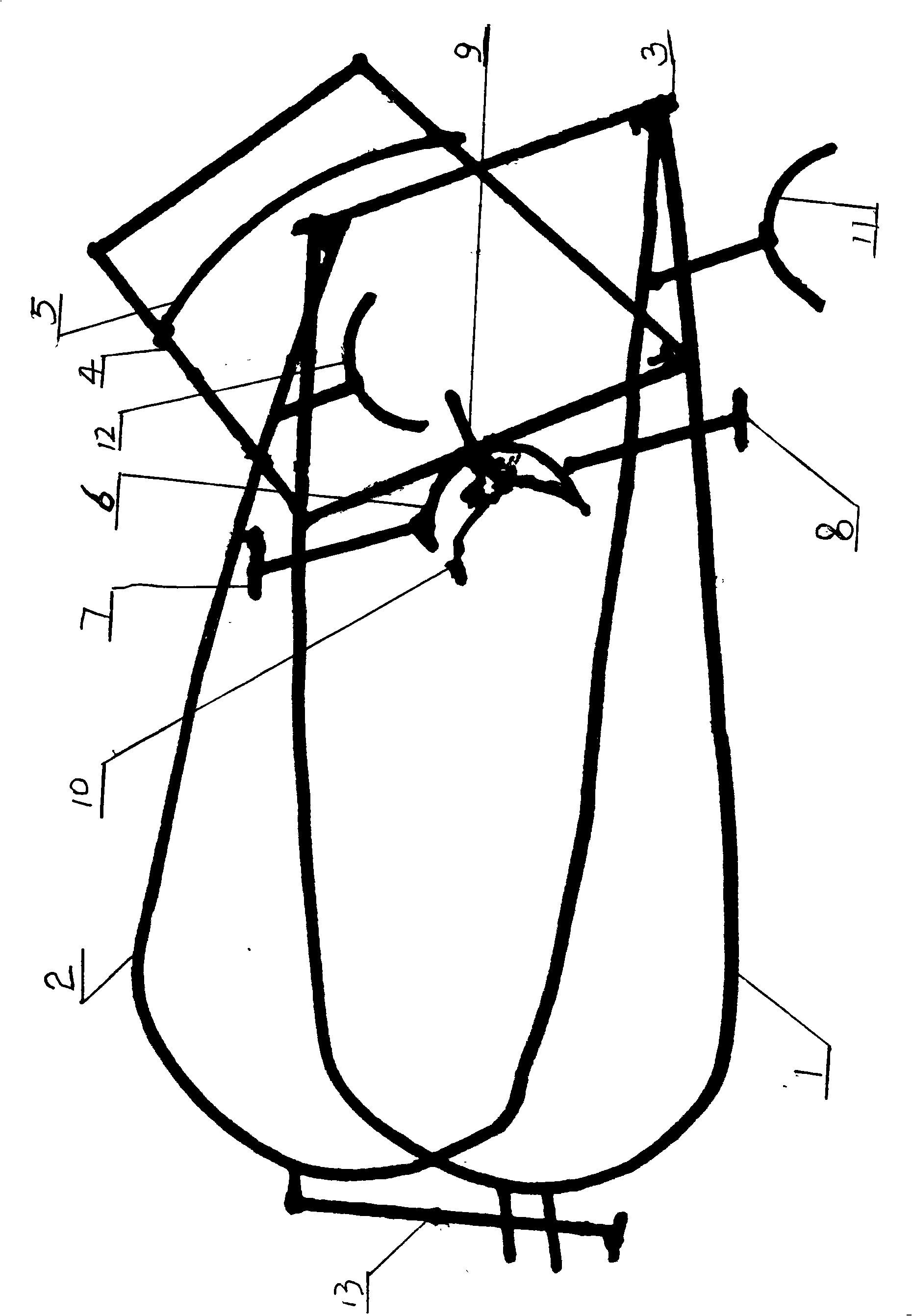 Neck-shoulder hindbrain retractor