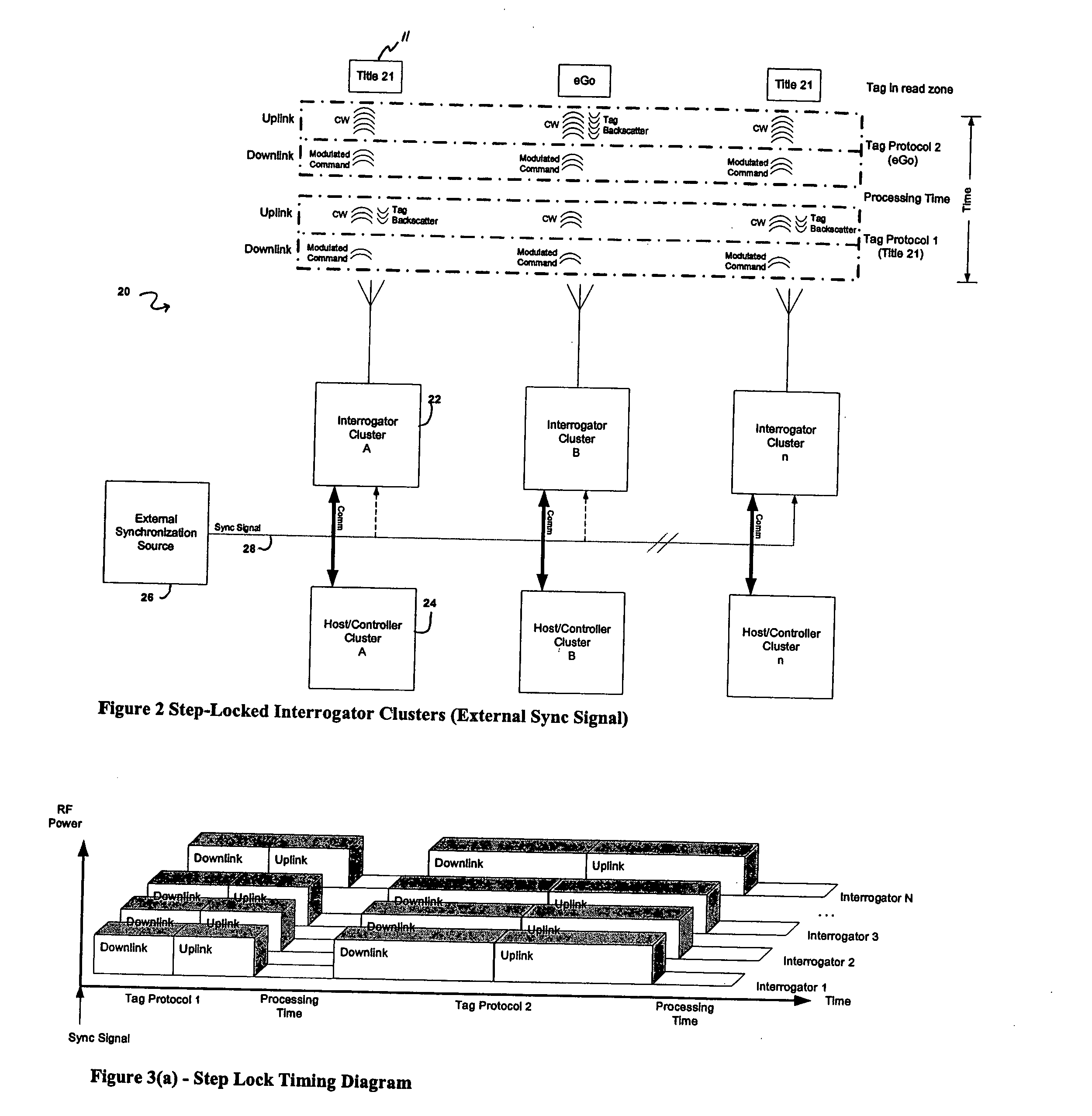 Multi-protocol or multi-command RFID system