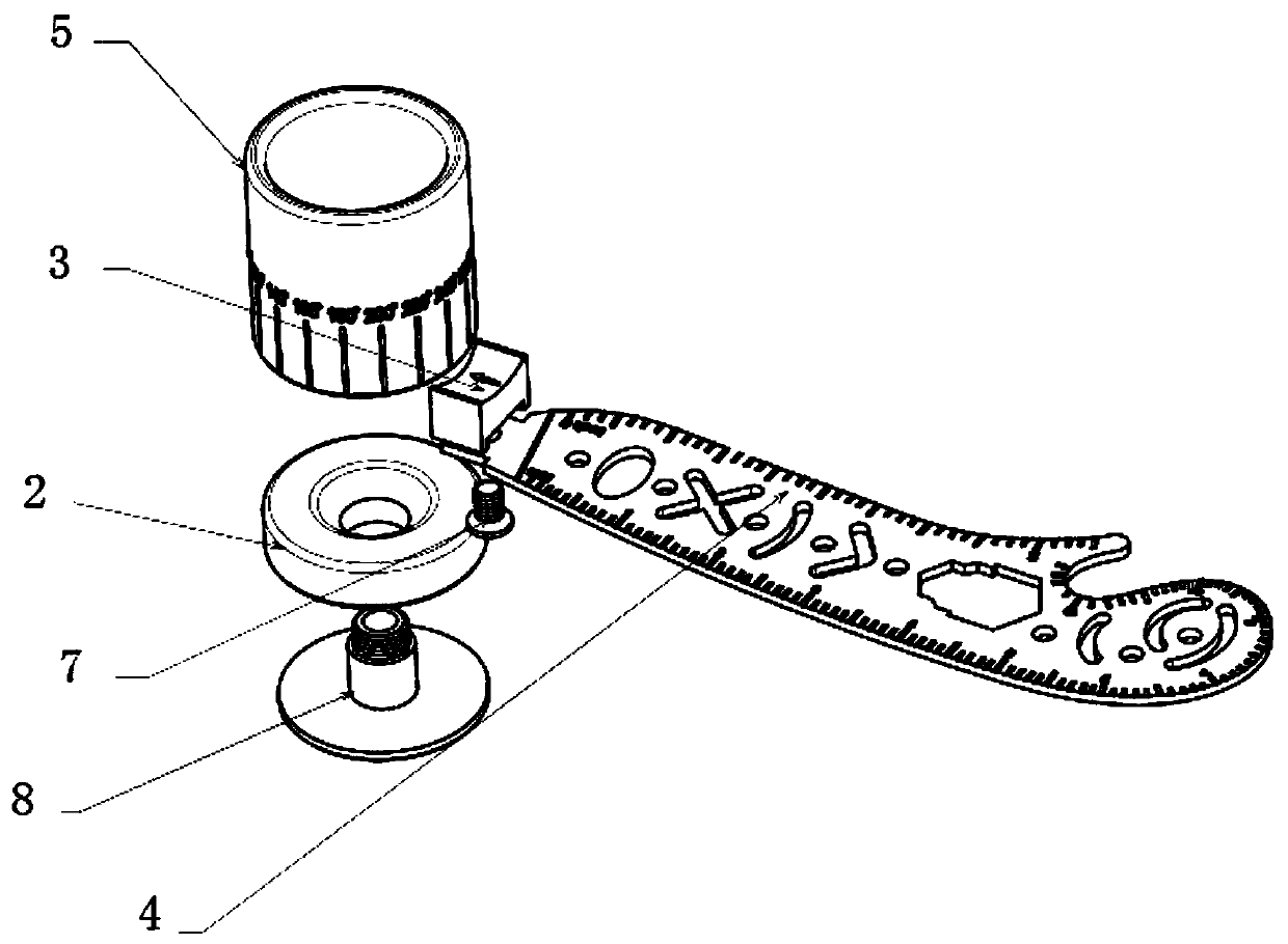 Convenient-to-assemble multifunctional drawing device