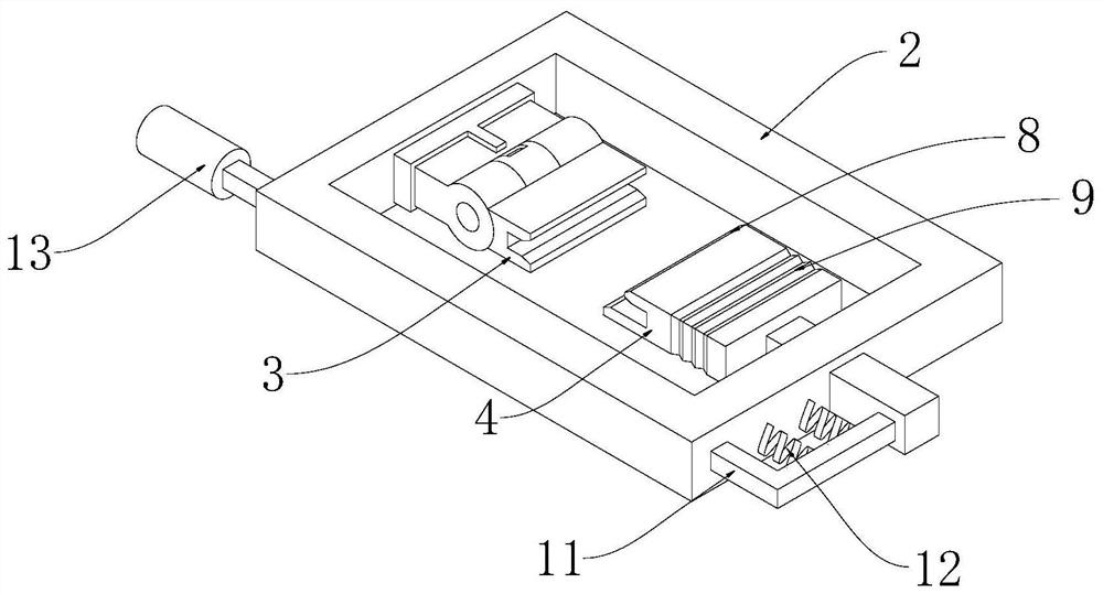 A chip sorting and unloading device