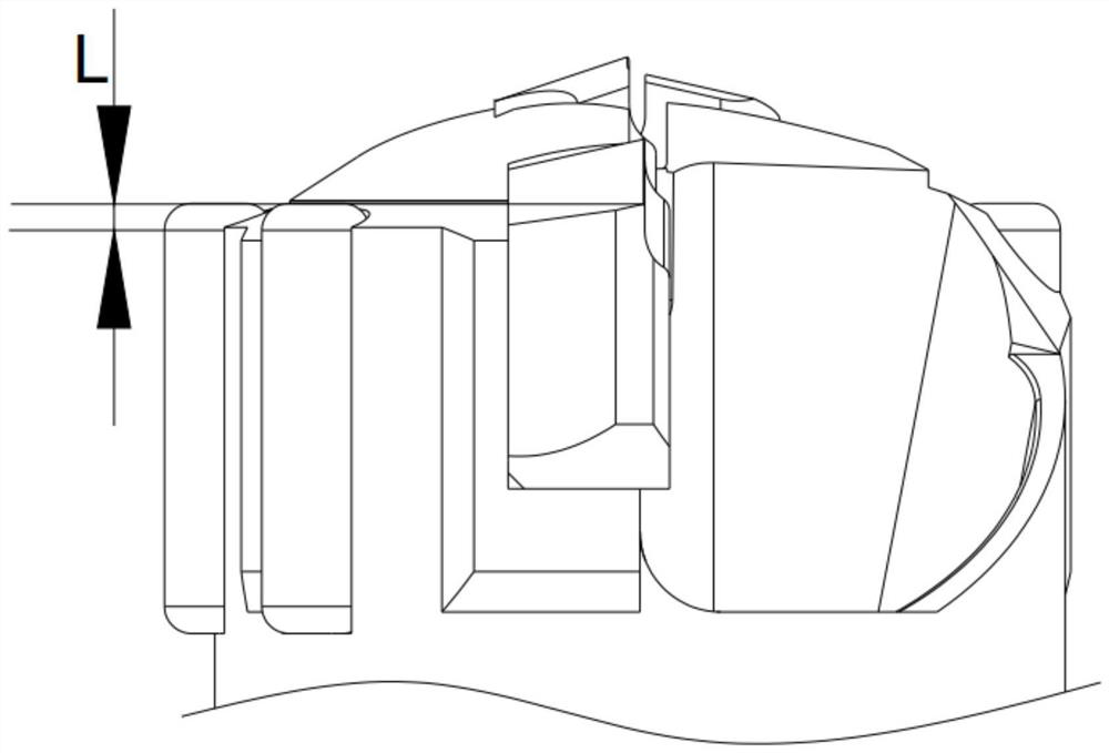 A rolling support type deep hole drill