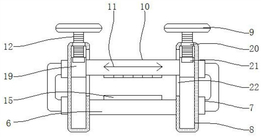 Oral examination supporting device for oral surgery department