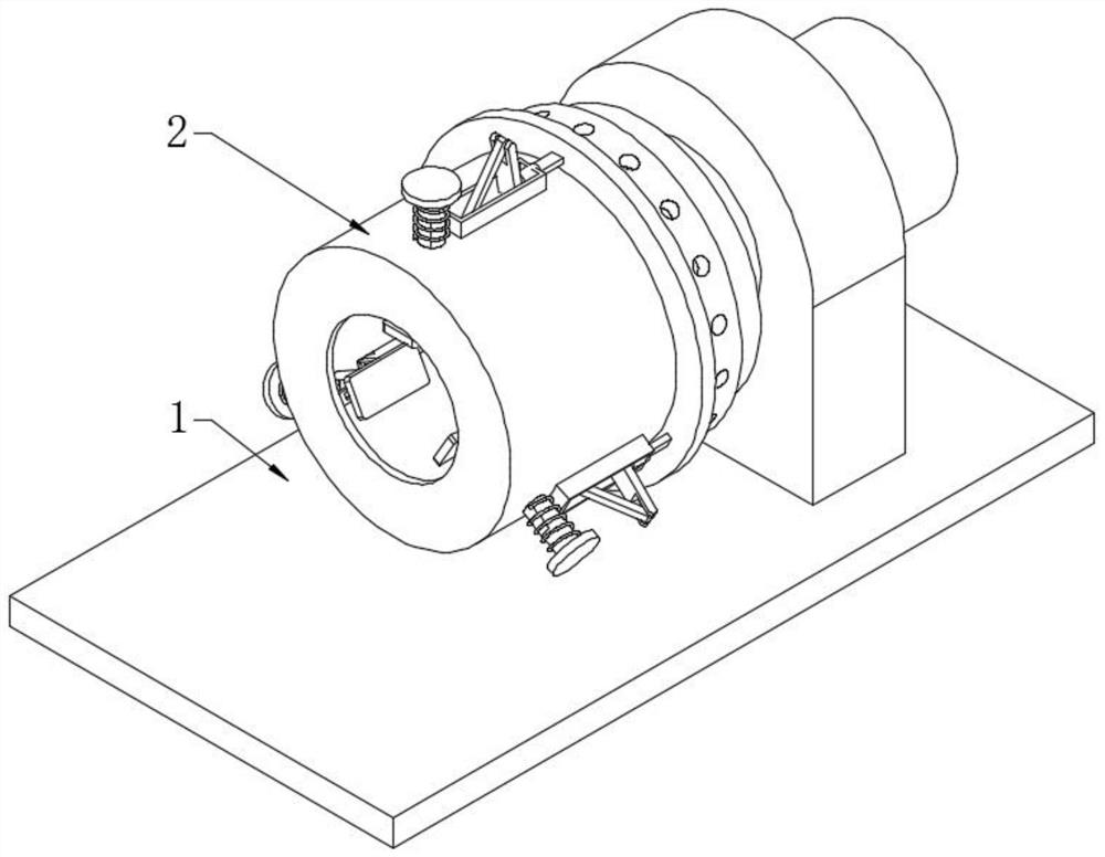 Metal cutting machine tool with quick response secondary clamping function