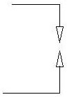 A gap structure with multiple layers of insulating rings with large and small holes for surge protection