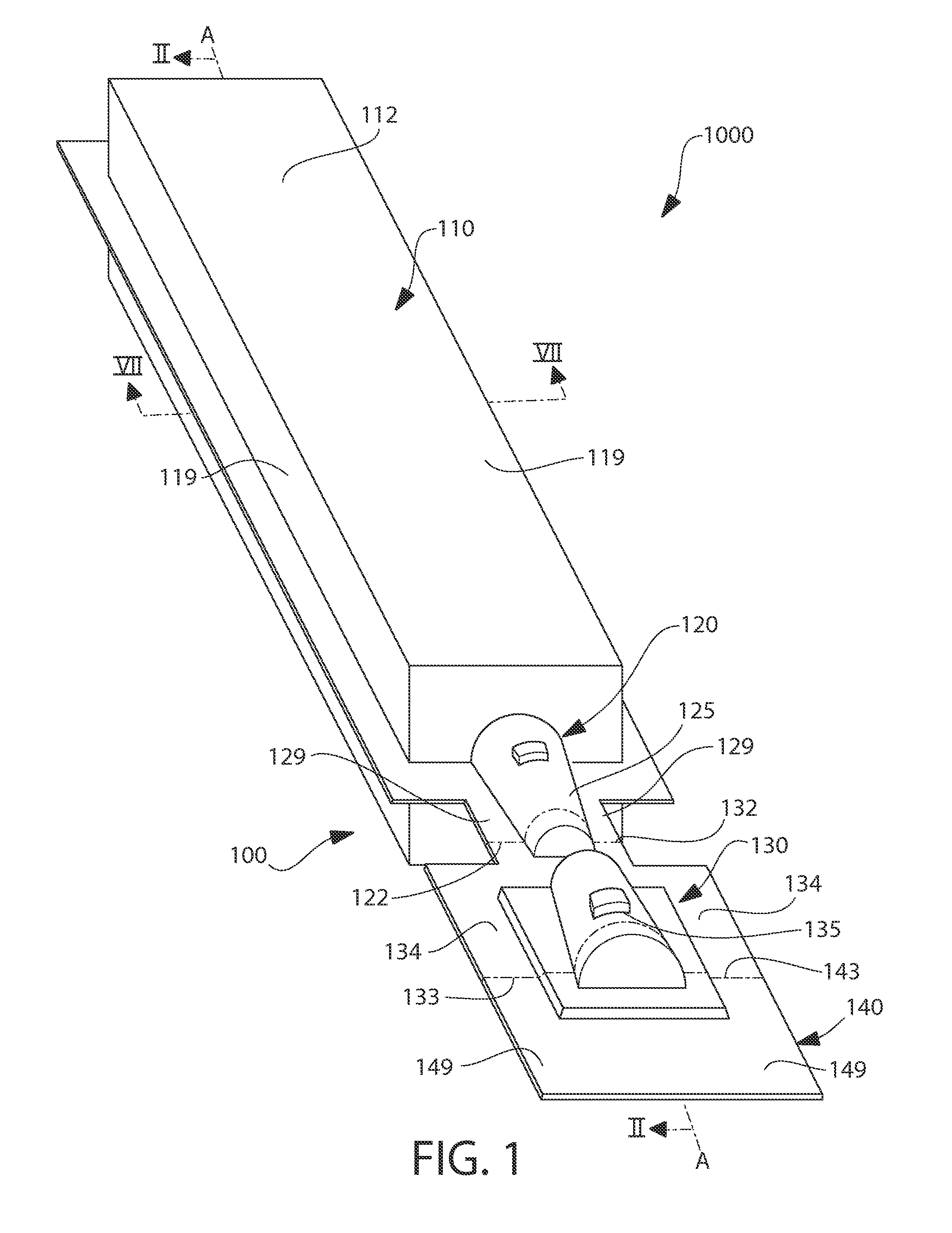 Package having unitary body including a break-off cap