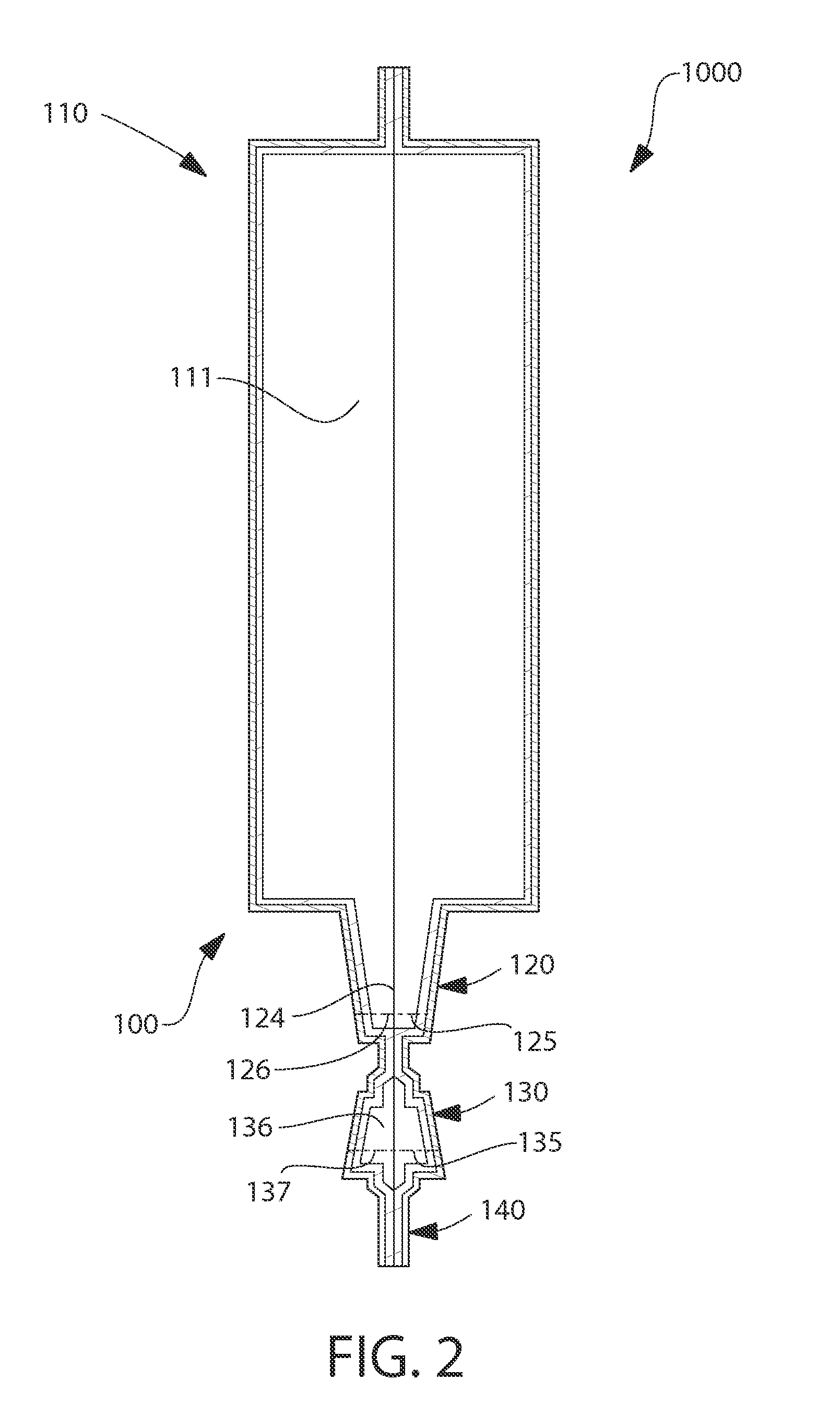 Package having unitary body including a break-off cap