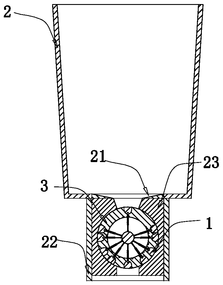 Peanut seeding and topdressing device