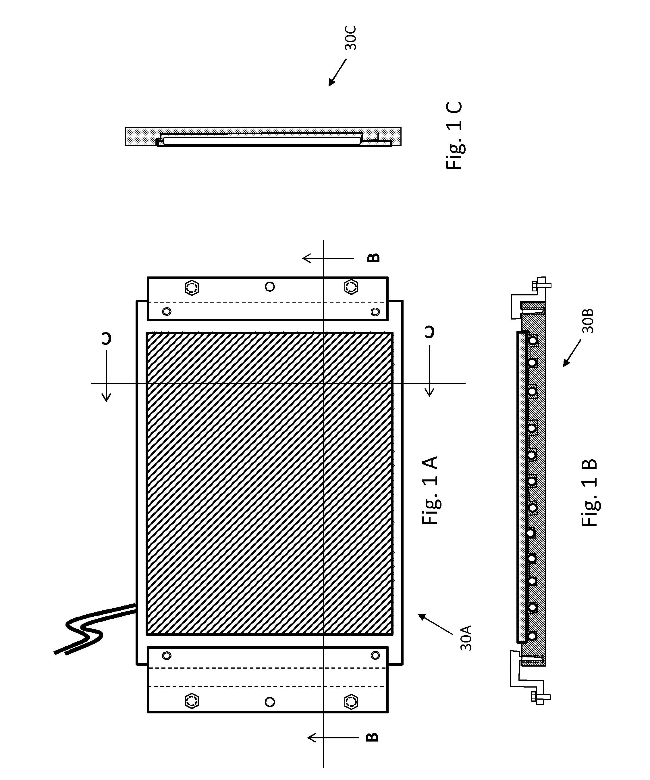 Special heating floor mat device for heavy duty applications