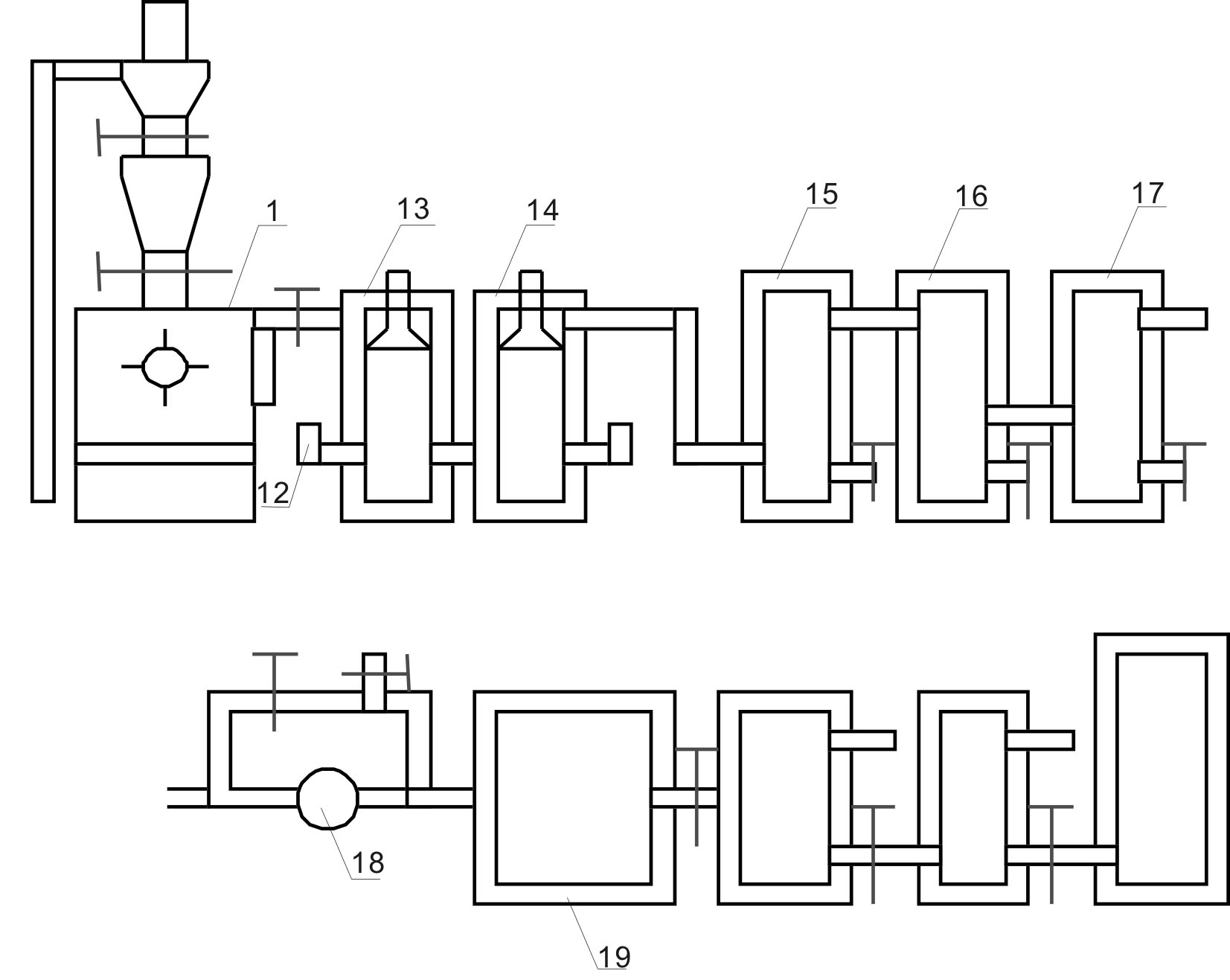 Method for preparing combustible gas from municipal domestic waste and plant waste