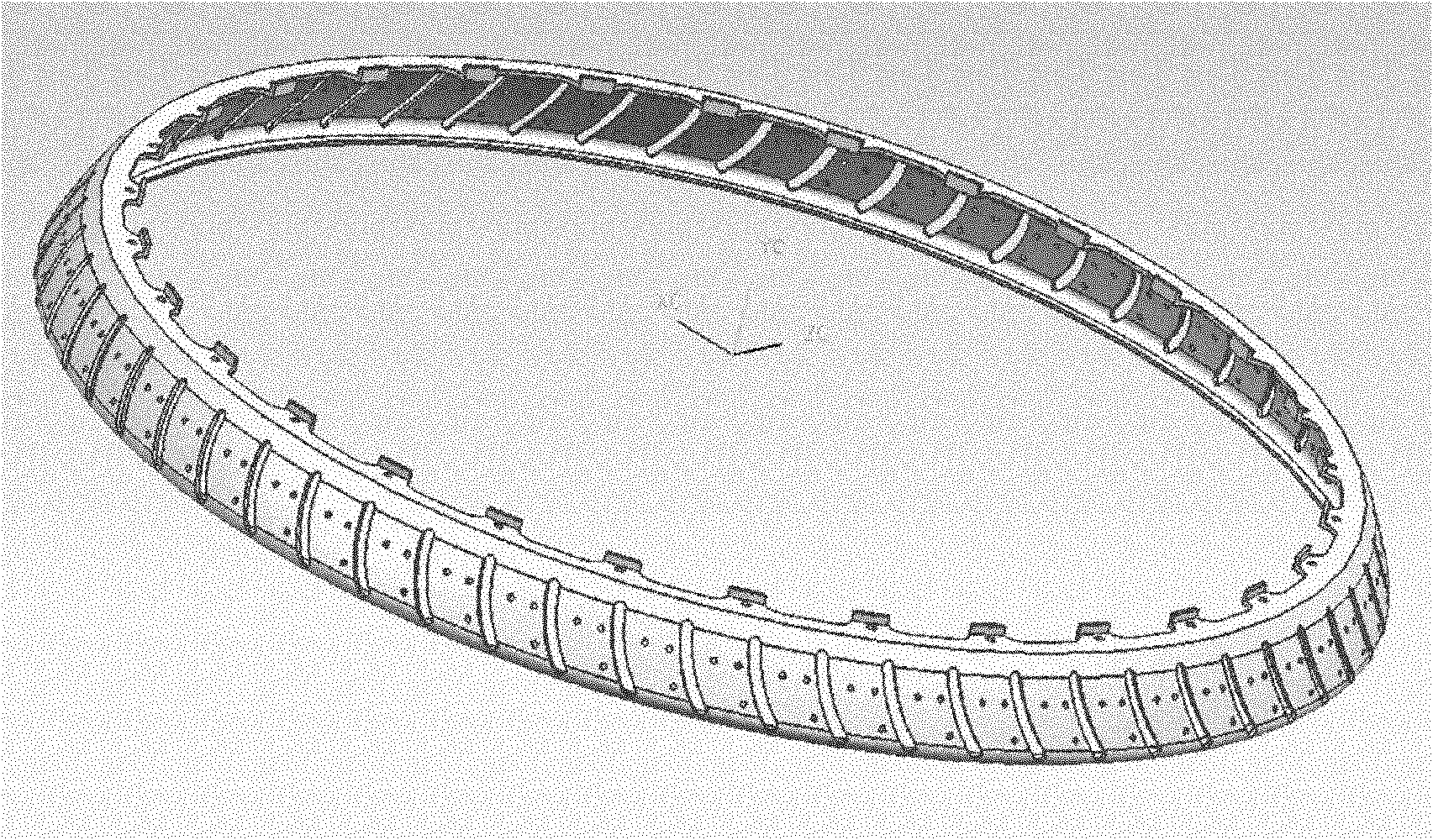 Measuring and calculating method of profile line part without datum