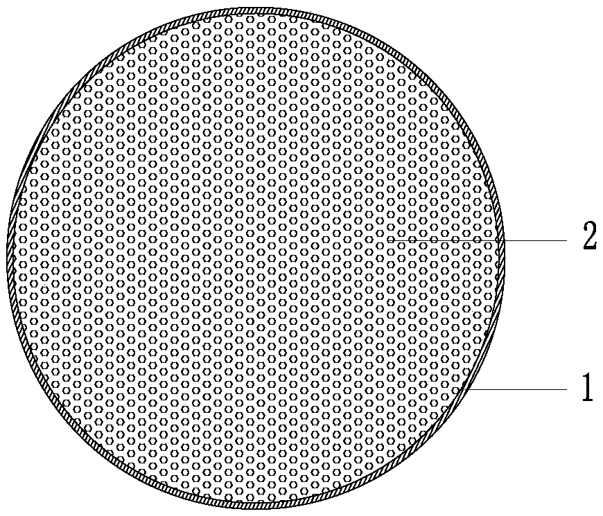 Divergent porous medium burner