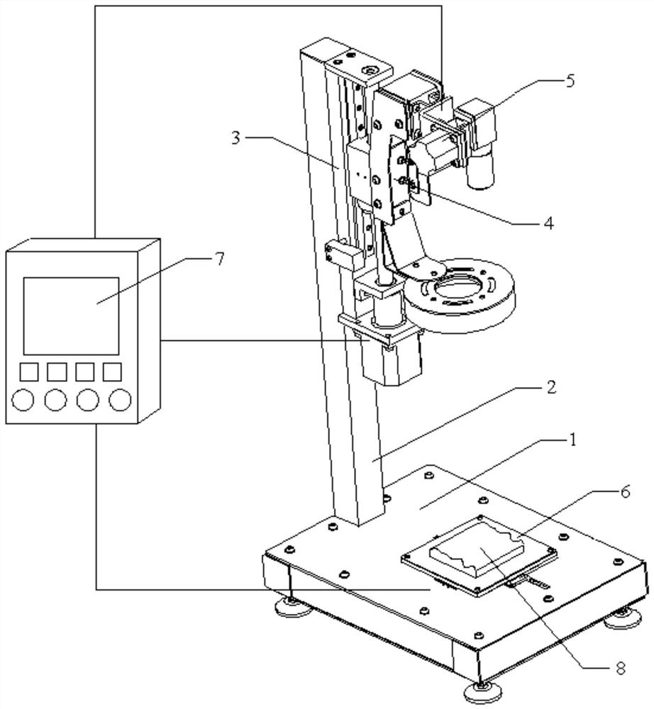 Robot vision detection device