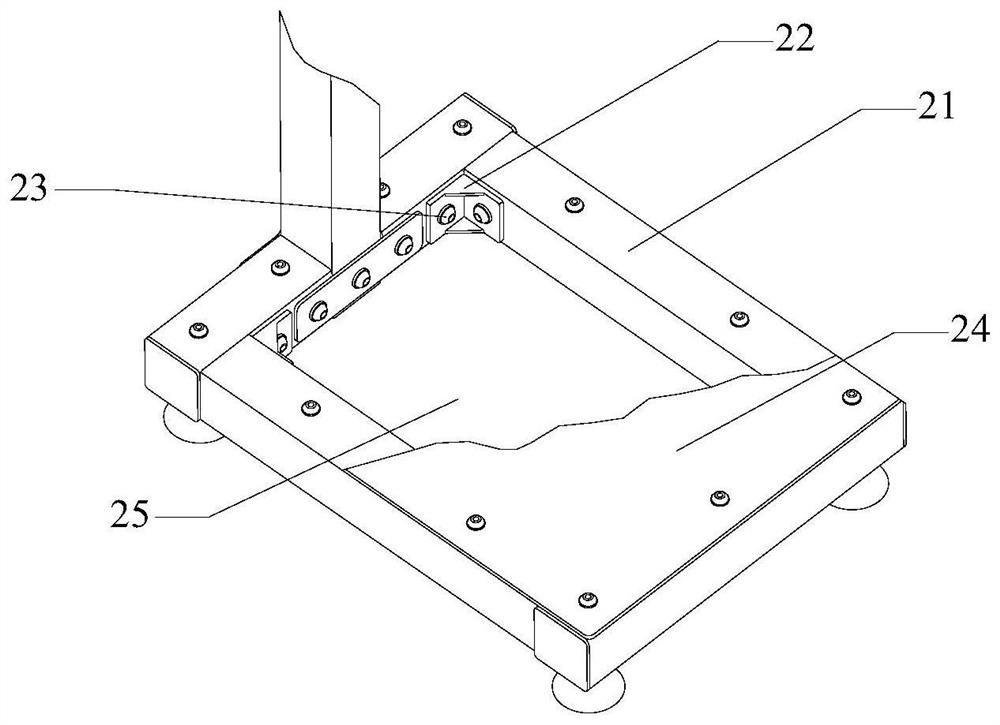 Robot vision detection device