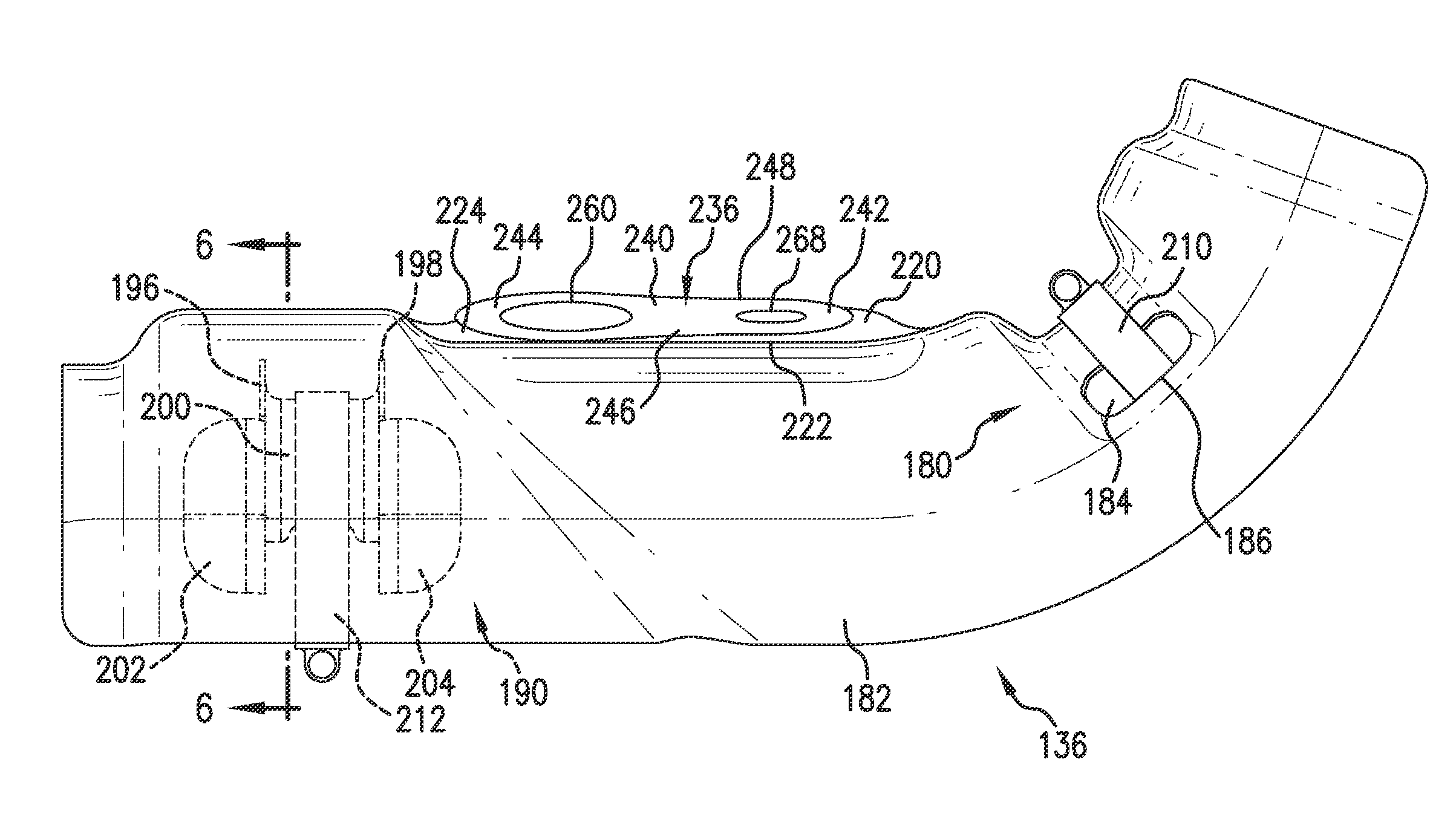 Sensor heat shield structure for a vehicle exhaust system