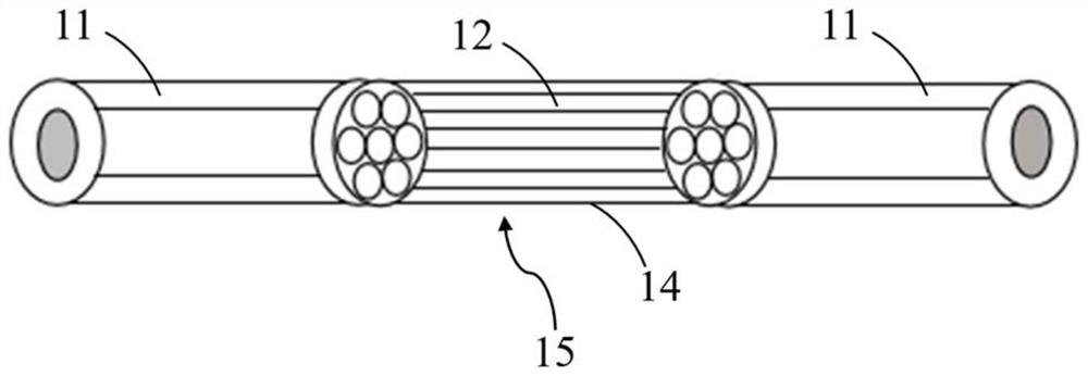 Preparation method of local three-dimensional microstructure optical fiber