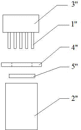 Graphite preheating piece, semiconductor preheating device, silicon core furnace and phosphorus detection furnace