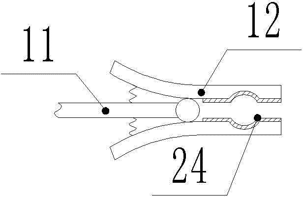 Flask frame for chemical experiments