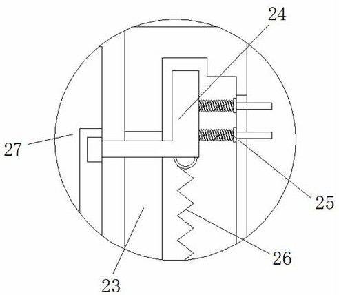 An anti-collision device for parking and storage of new energy vehicles