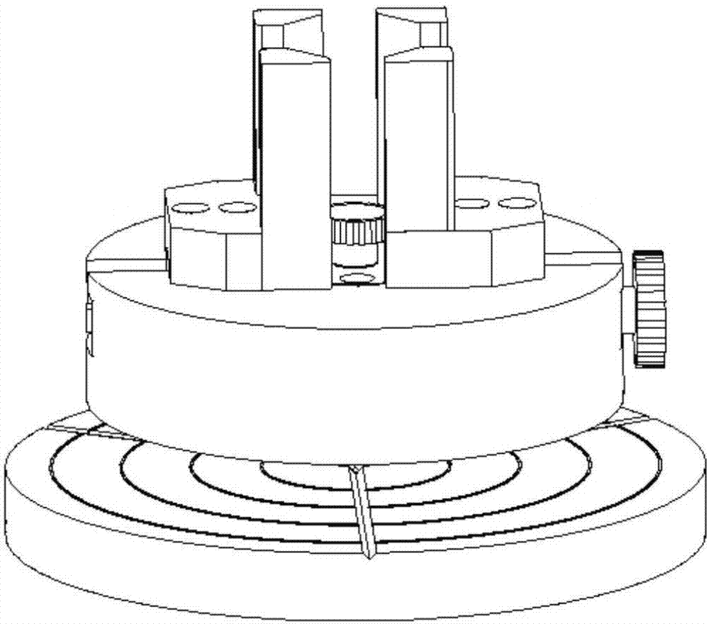 Quick positioning device for shape measuring instrument