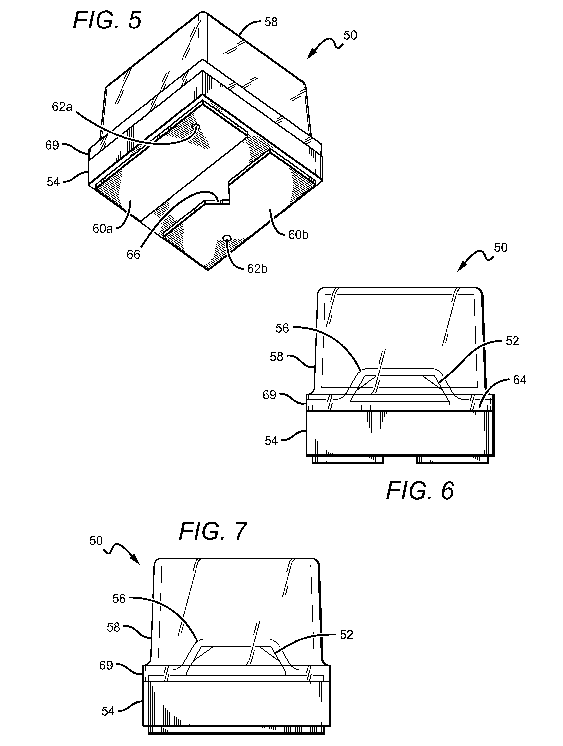 Compact LED package with reflectivity layer