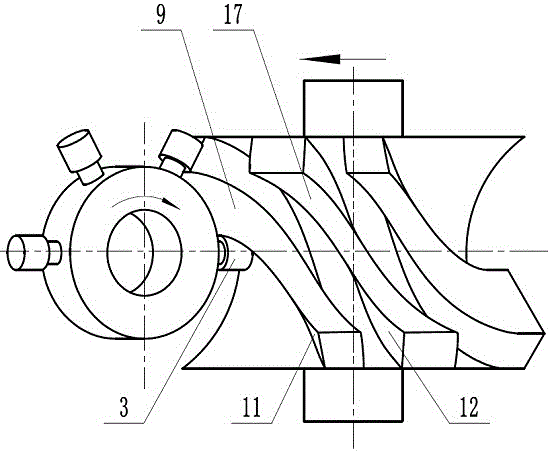 Globoidal cam mechanism capable of achieving 180-degree reciprocating intermittent swing