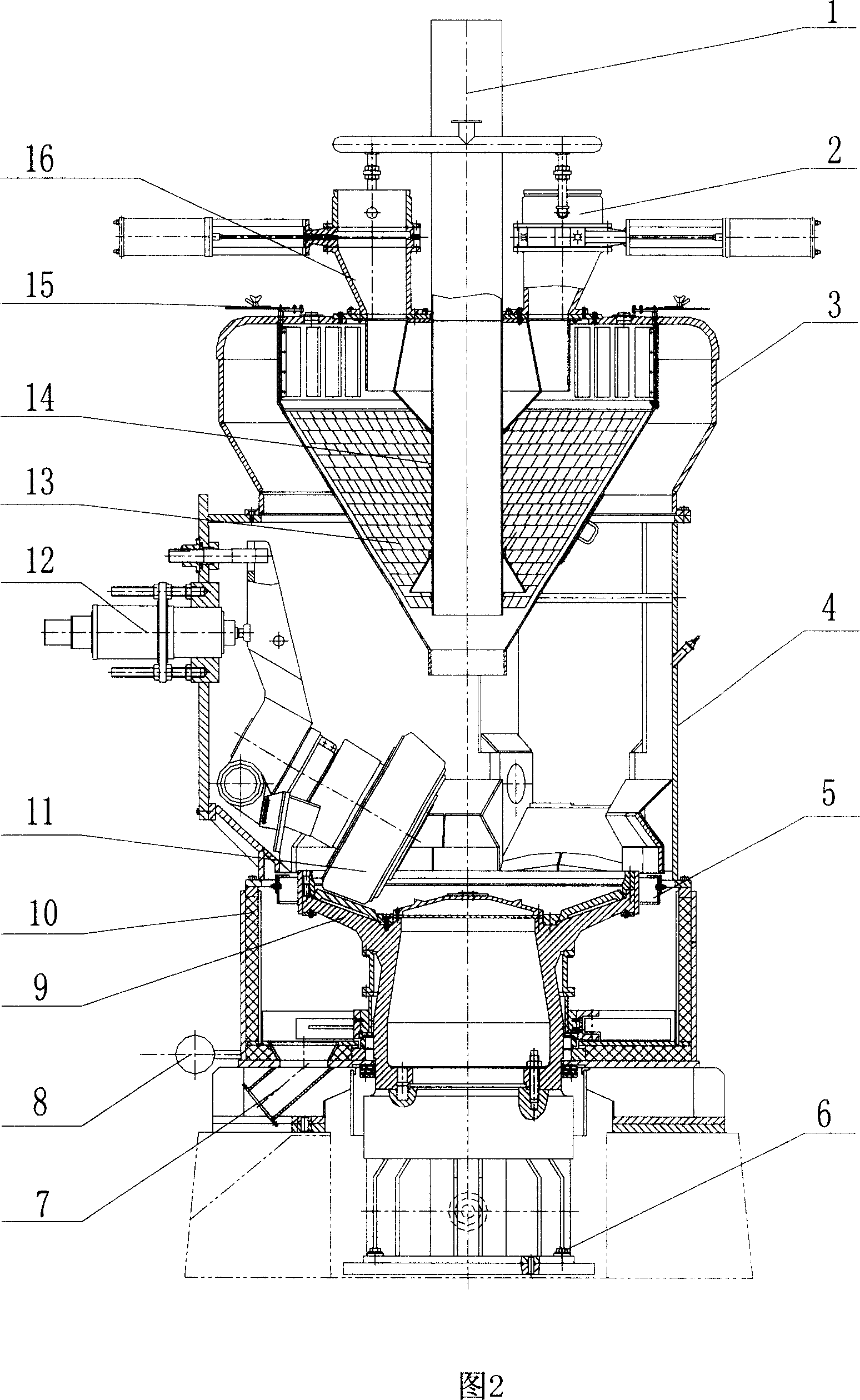 Bowl-type medium speed coal mill