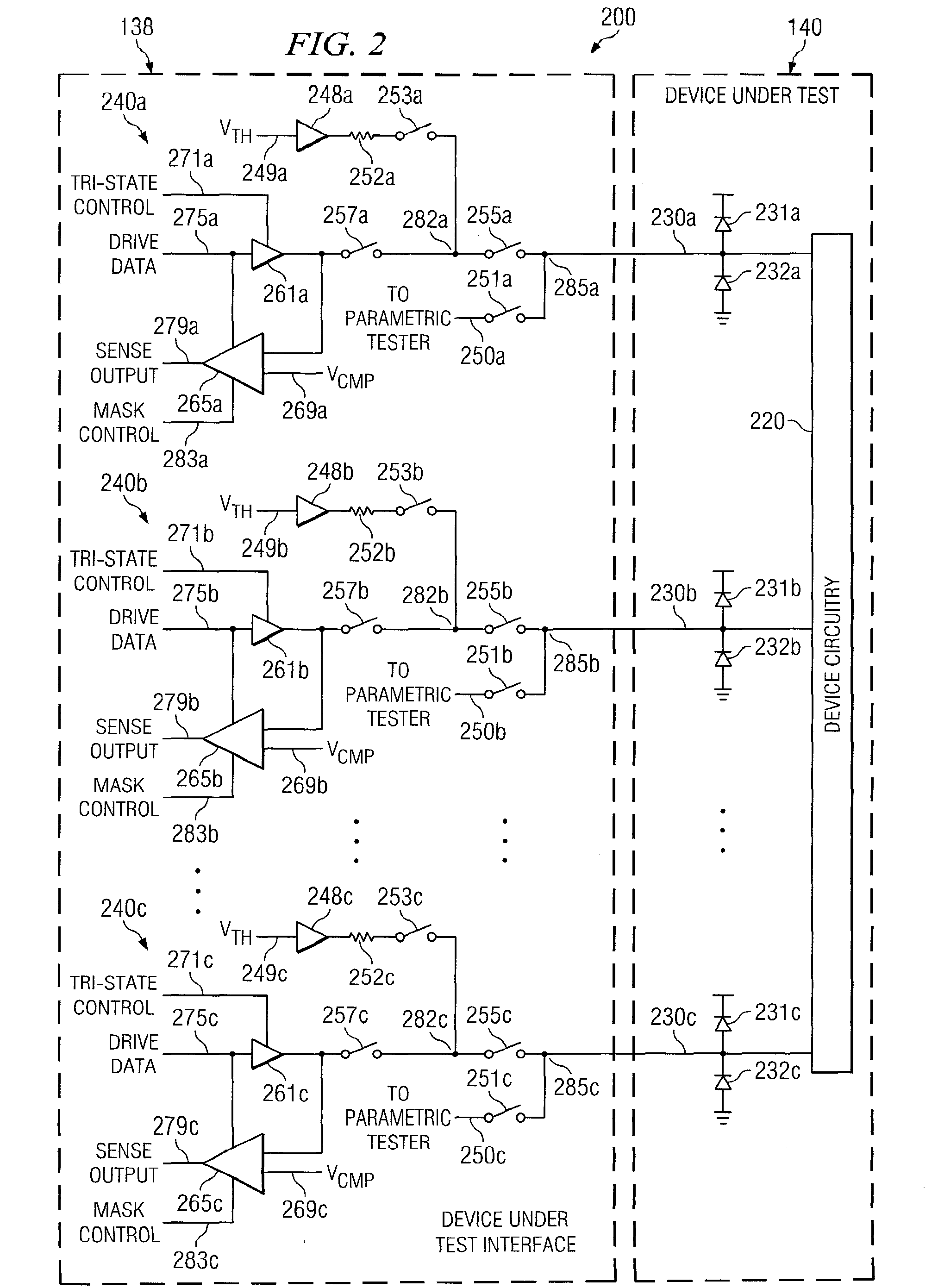 Systems and Methods for Continuity Testing Using a Functional Pattern