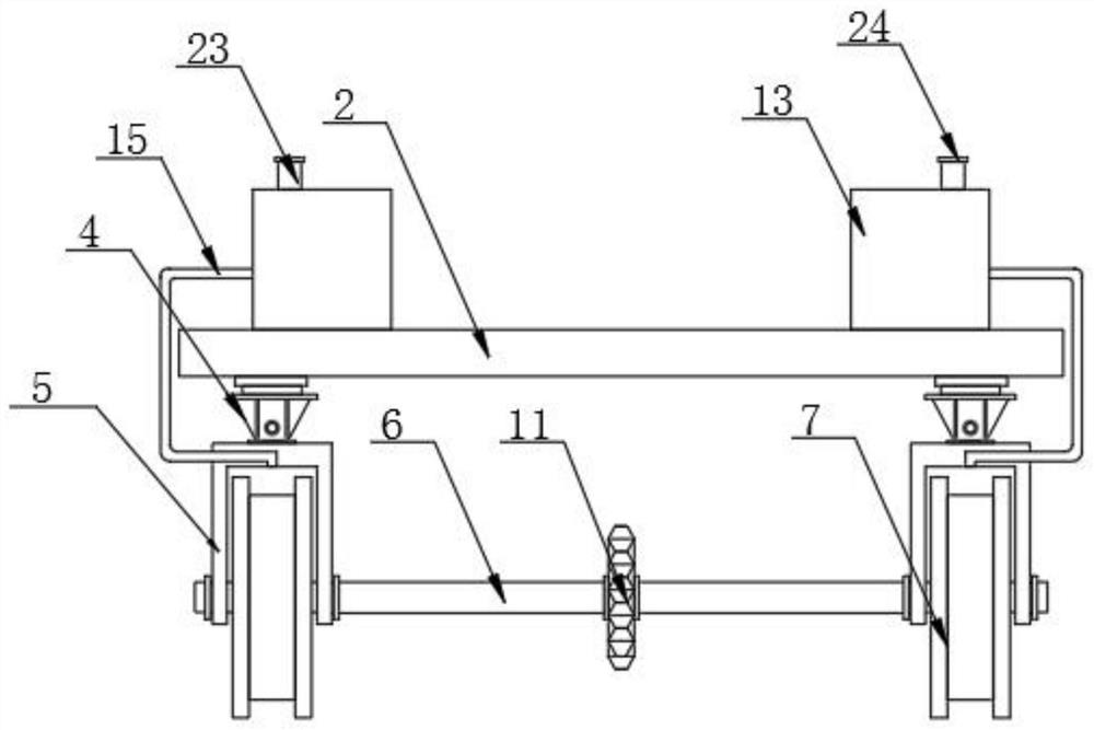 Rail type tower crane and hoisting method thereof