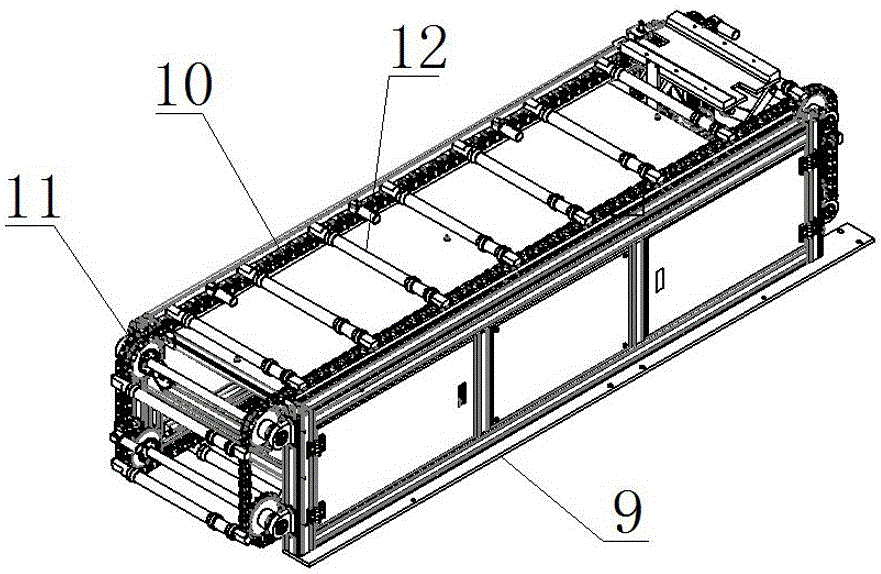 Automatic single and double-reel take-up device