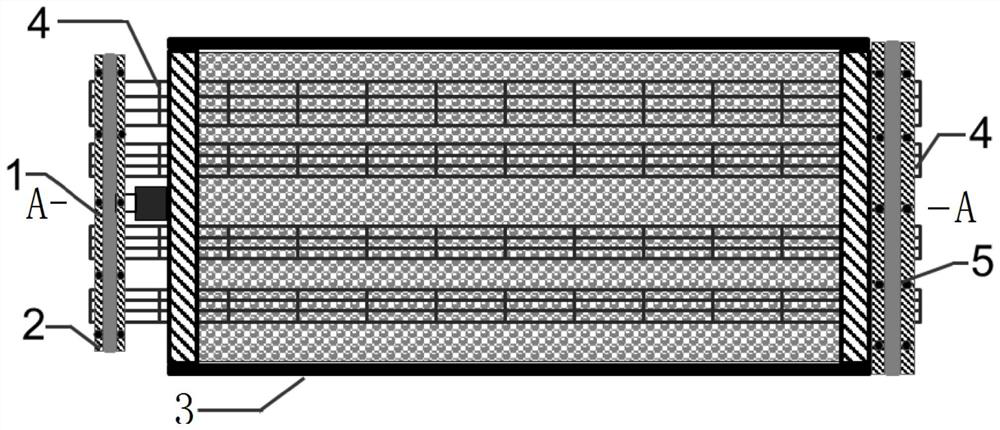 Preparation method of geosynthetic material prestressed reinforced assembly type solidified muck block