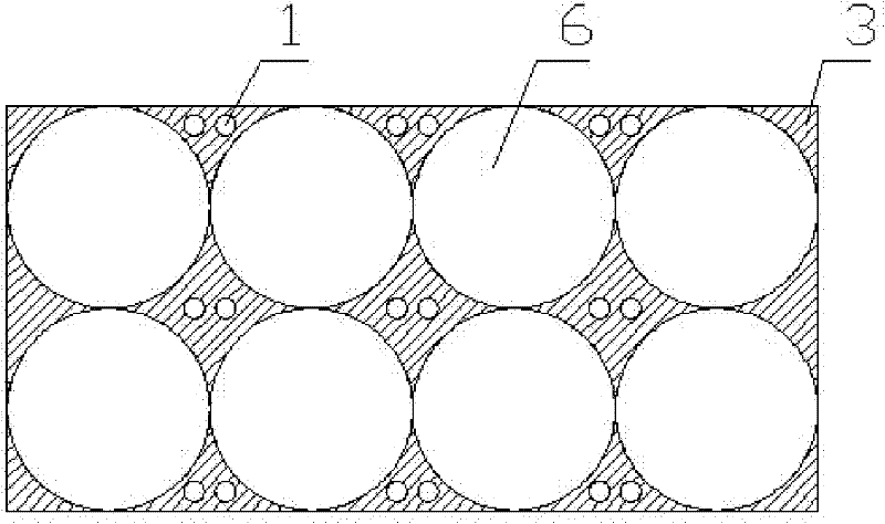 Power battery pack with radiator for electric vehicle