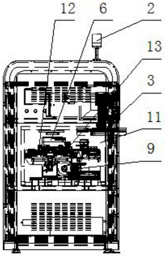 A concentrator wireless public network communication test system and method