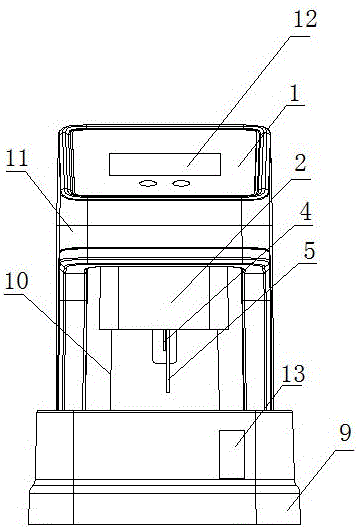 Method and device for automatically acquiring thromboela-stogram