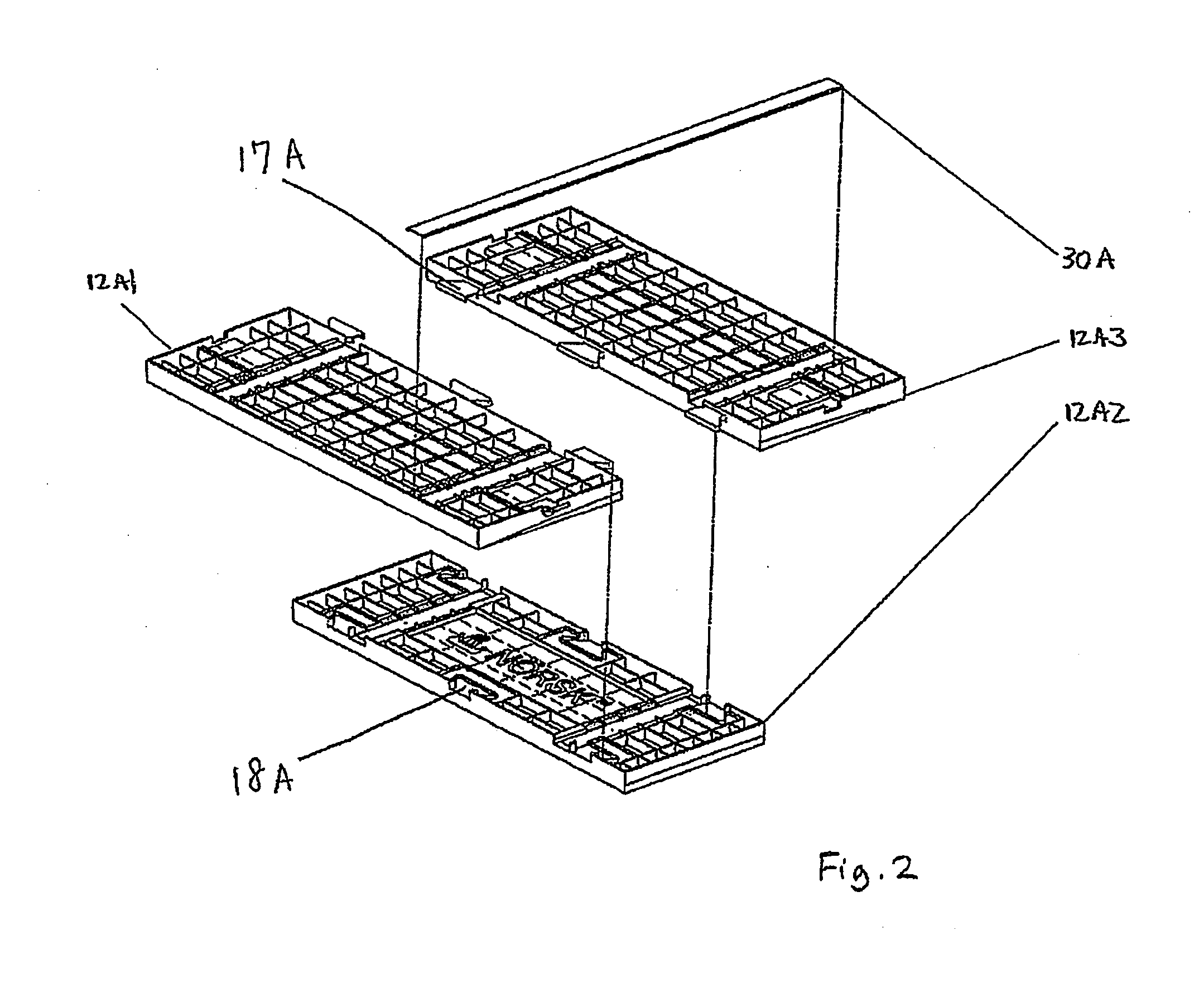 Modular overhead storage