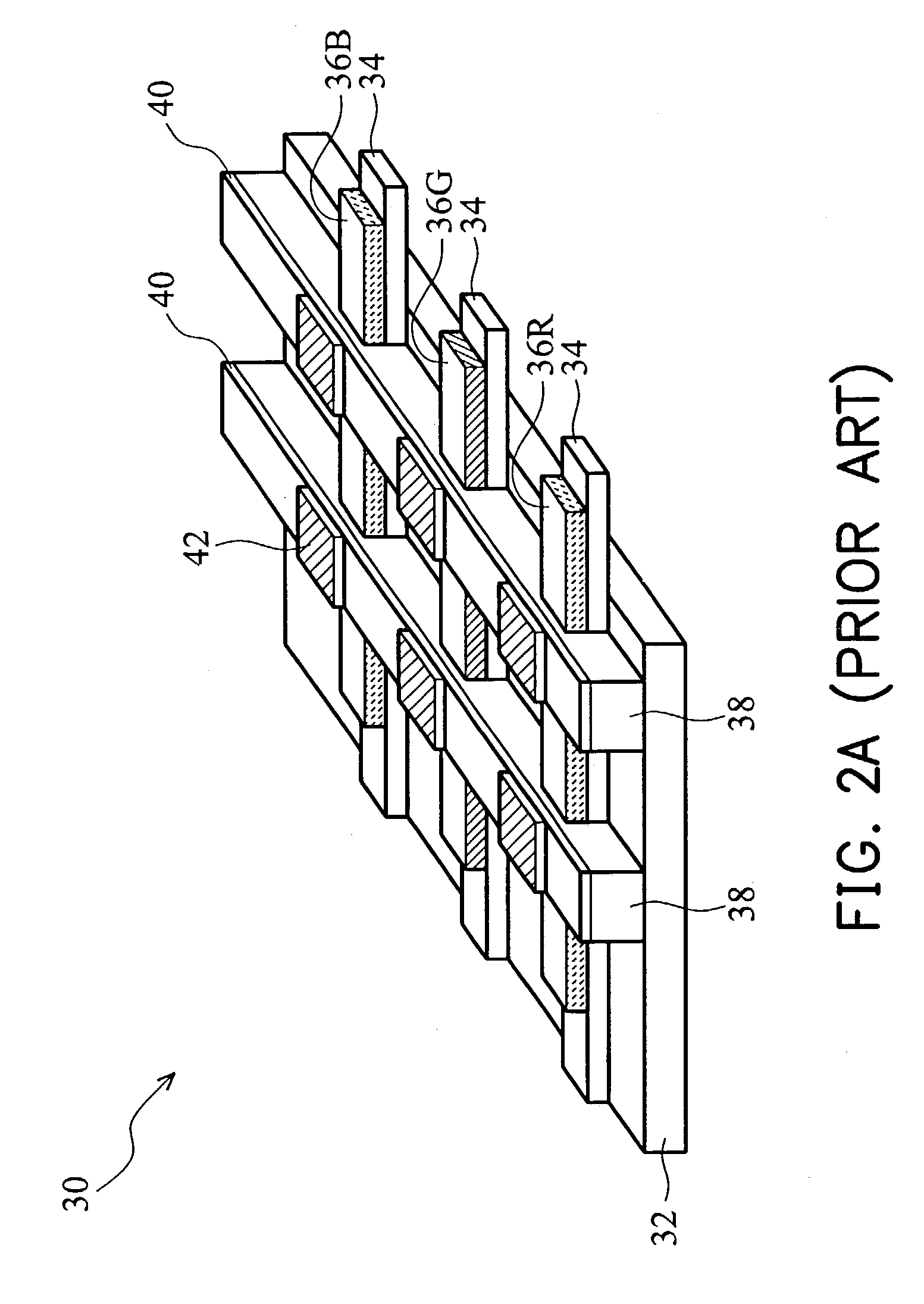 Triode structure of field emission display and fabrication method thereof