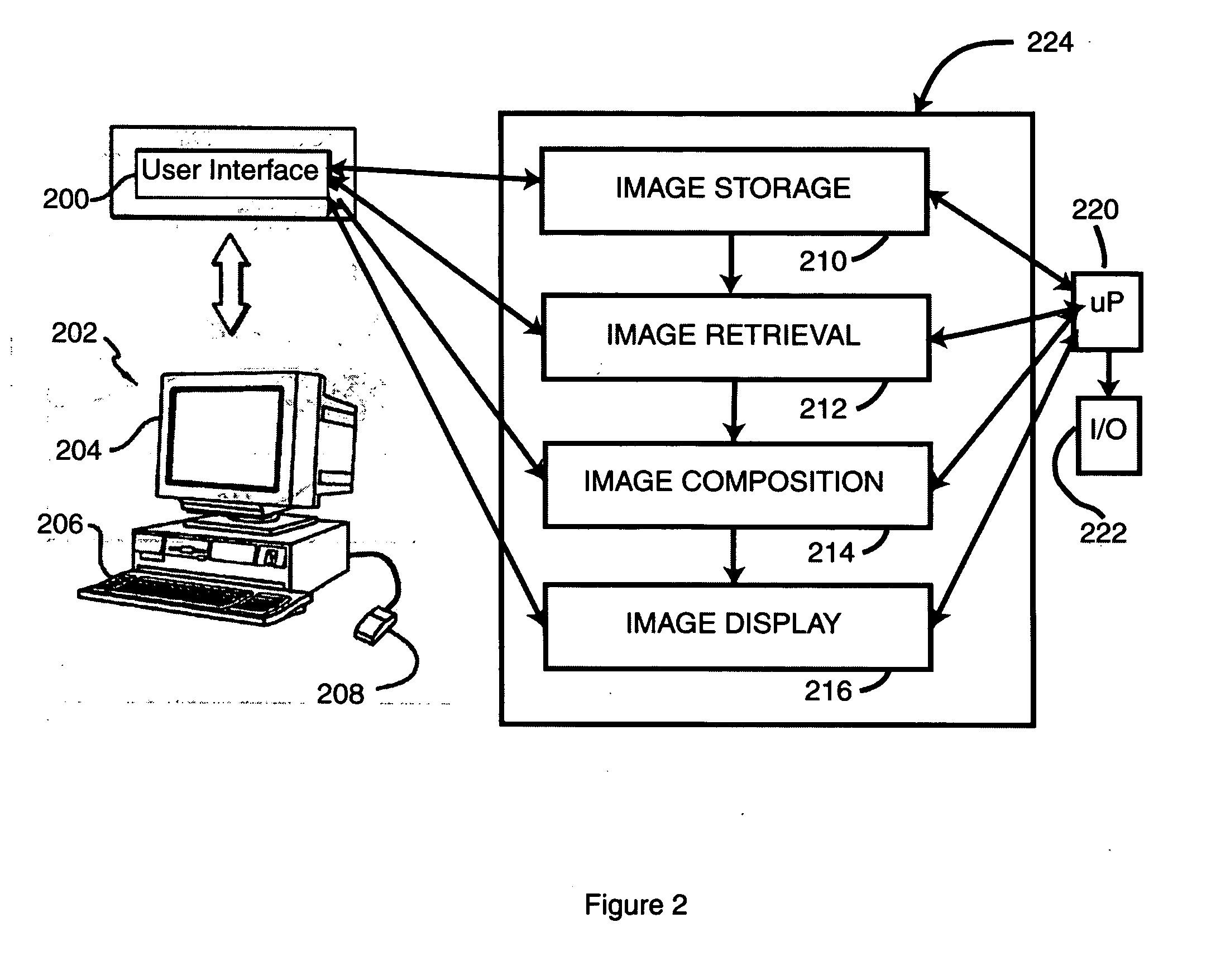 System for organizing and displaying registered images