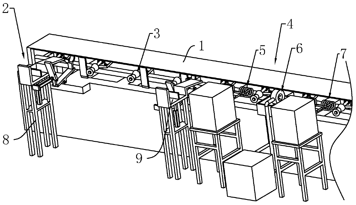 Heat treatment process of long shaft