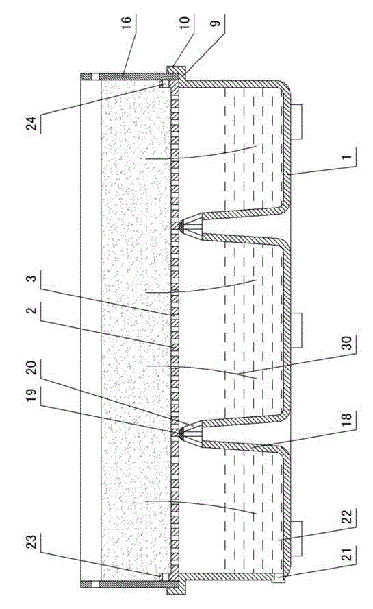 Series connection mechanism for water storage type flowerpot