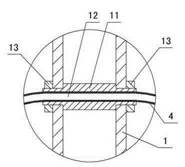 Series connection mechanism for water storage type flowerpot