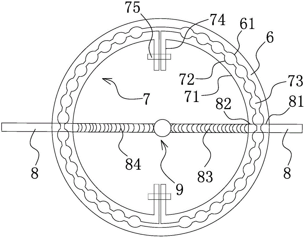 Egg-branch positioning mechanism for cicada egg hatching