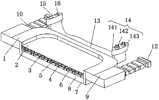 Water-absorbent side-leakage preventing paper diaper structure and making method thereof