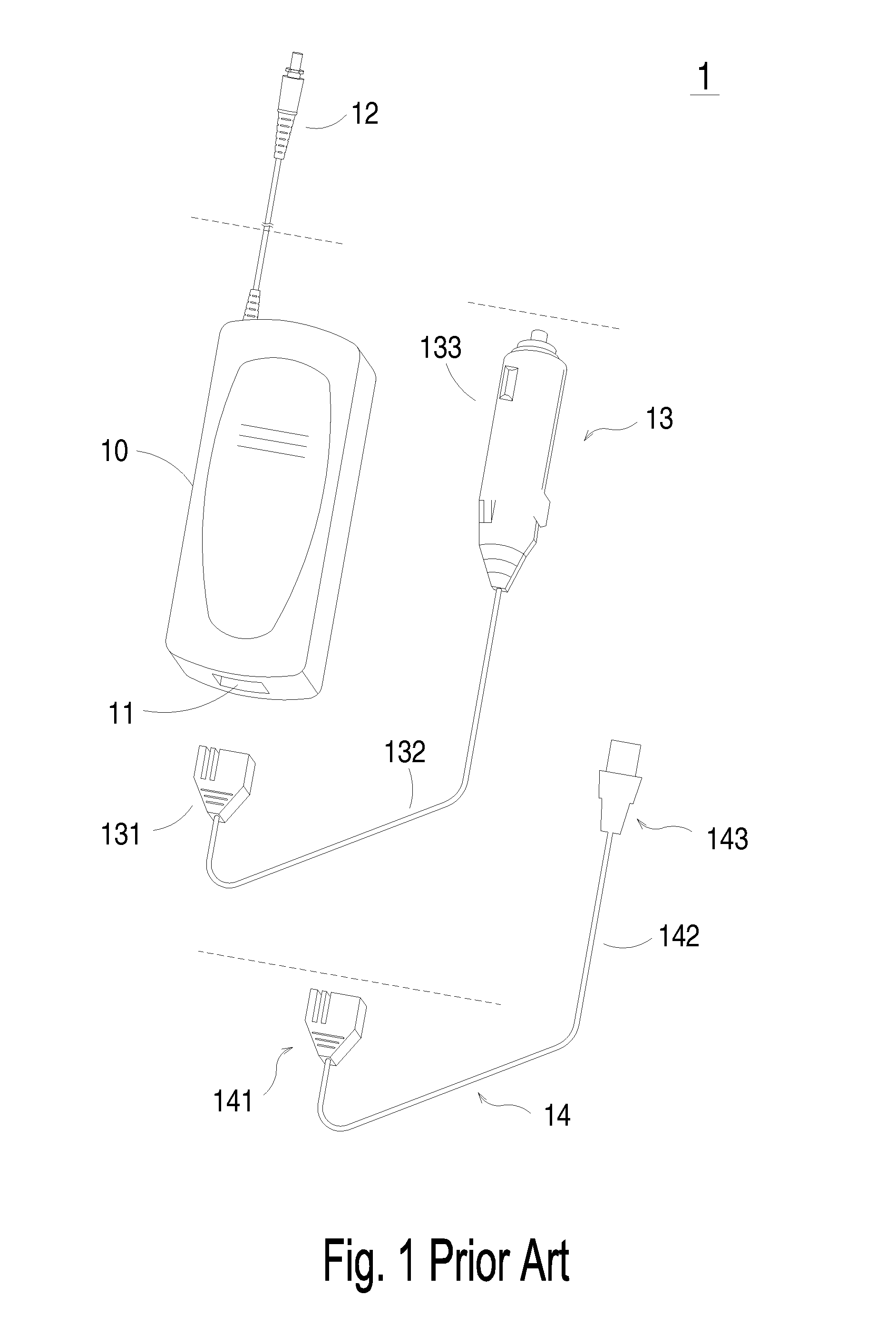 Multipurpose input plug assembly and power adapter having the same