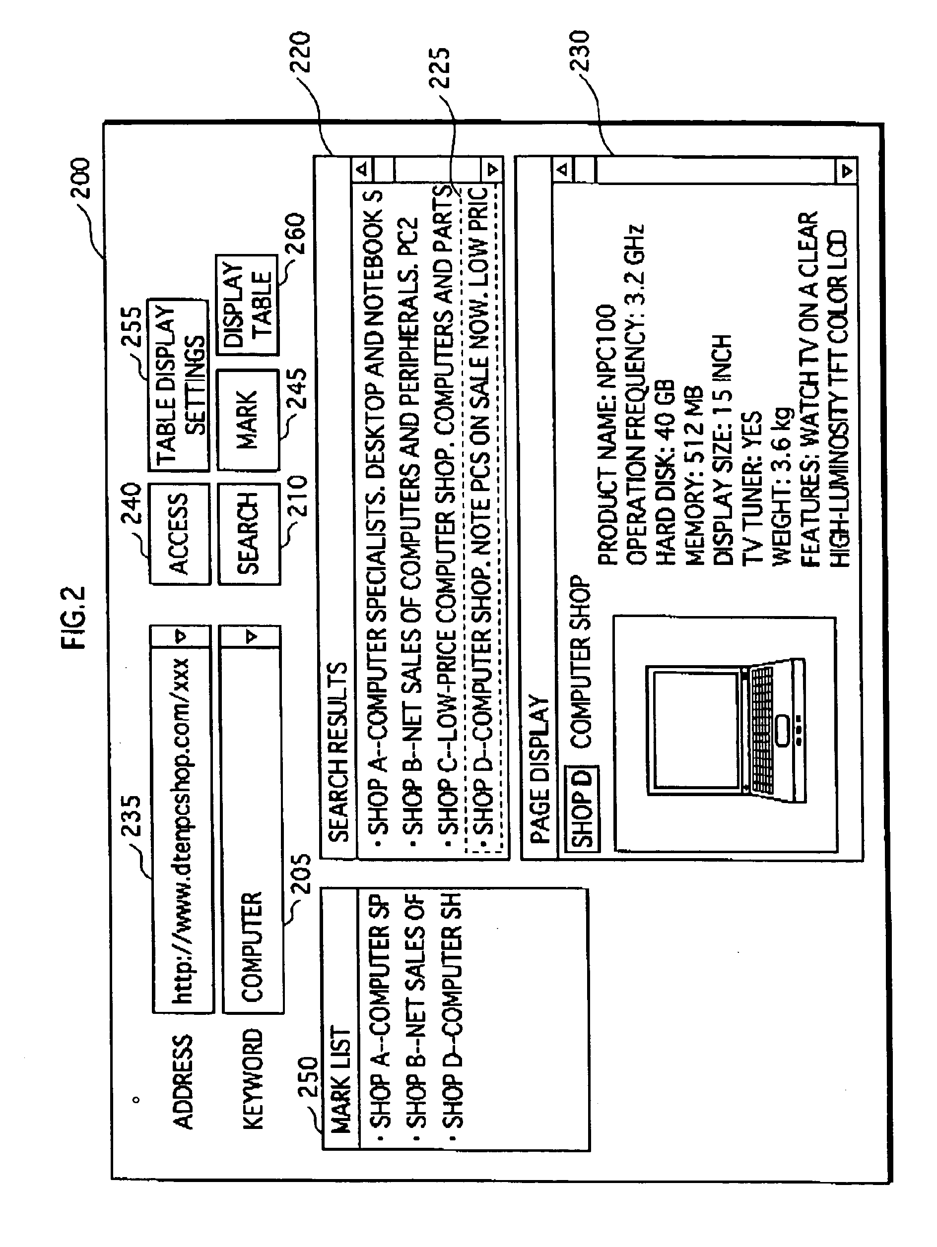 Information display apparatus