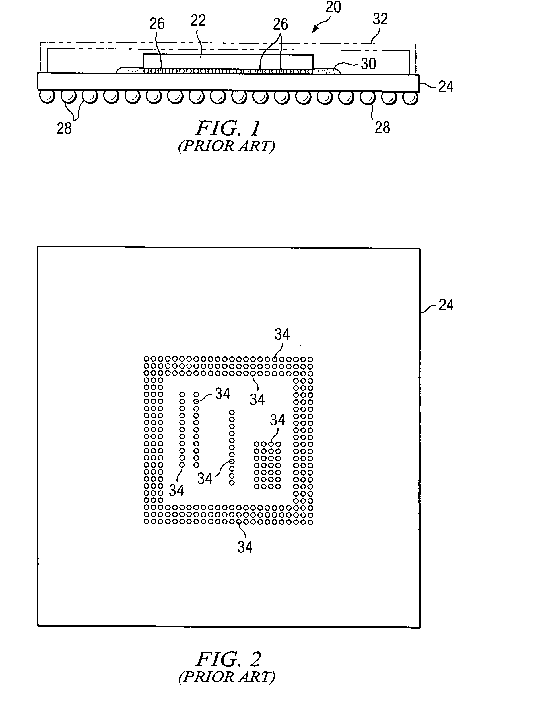 Patterned plasma treatment to improve distribution of underfill material