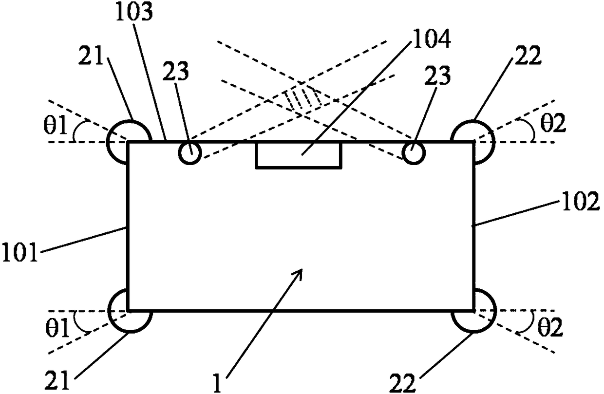 Reflective strip and intelligent automobile laser radar detection system